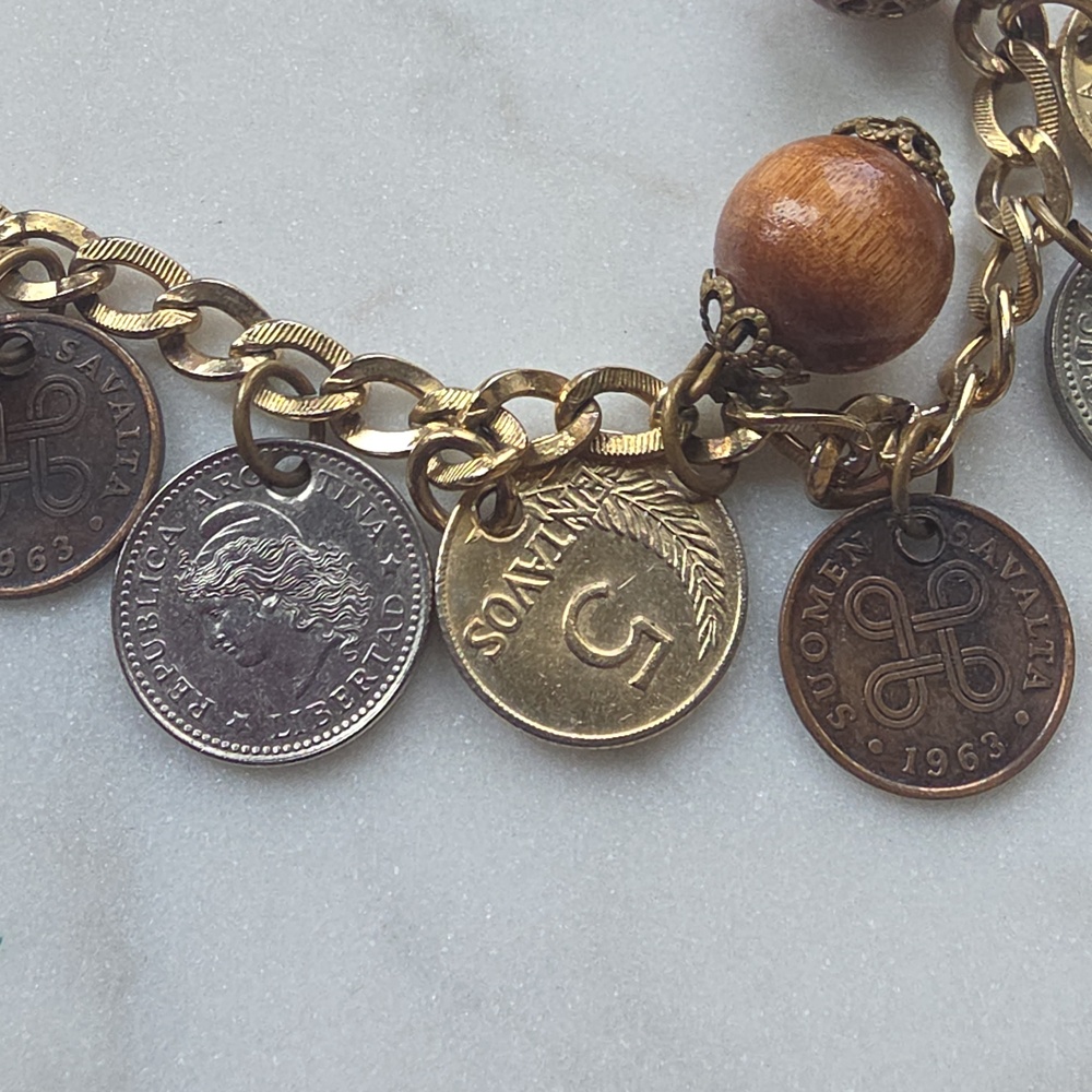 Traveler Charm Coin Necklace - Picture 5 of 11